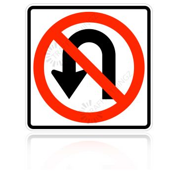 MUTCD R3-4 No U Turn